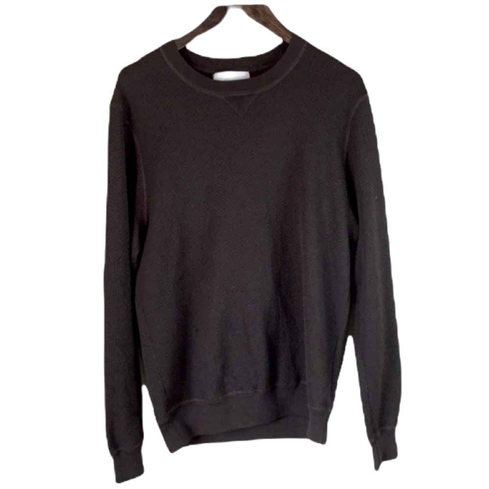 Club Monaco Black Crewneck Sweater